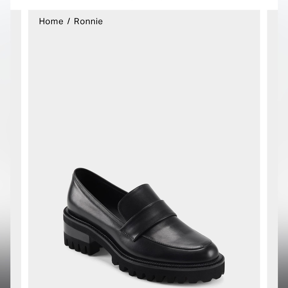 Aerosoles - Ronnie Size 7.5 Black Loafers